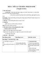 Giáo án Ngữ văn 6 bài 6: Thạch Sanh