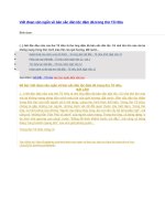 Viết đoạn văn ngắn về bản sắc dân tộc đậm đà trong thơ tố hữu