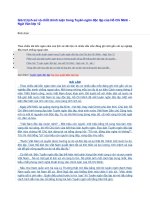 Giá trị lịch sử và chất chính luận trong tuyên ngôn độc lập của hồ chí minh