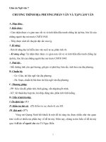 Giáo án Ngữ văn 7 bài 33: Chương trình địa phương phần Văn và Tập làm văn (tiếp)