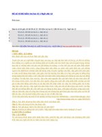 Đề số 15 đề kiểm tra học kì 1 ngữ văn 12