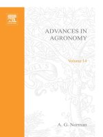 Advances in agronomy volume 14 