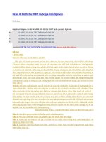 Đề số 40 đề thi thử THPT quốc gia môn ngữ văn