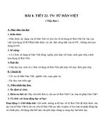 Giáo án Ngữ văn 7 bài 6: Từ Hán Việt (tiếp theo)