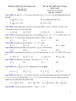 De thi thu THPT quoc gia 2019 mon toan cua truong ngoai ngu ha noi co dap an va loi giai chi tiet 