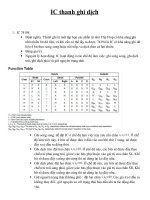 IC thanh ghi dịch điện tử số kỹ thuật số