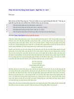 Phân tích bài thơ sóng xuân quỳnh