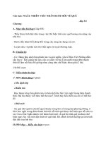 Giáo án Ngữ văn 7 bài 9: Cách lập ý của bài văn biểu cảm