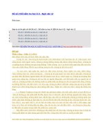 Đề số 2 đề kiểm tra học kì 2