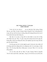 Tieu luan CV xử lý tình huống tranh chấp đất đai phường vũ ninh thành phố bắc ninh  tỉnh bắc ninh, năm 2018