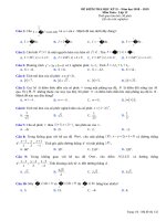 De thi hoc ki 2 mon toan 12 