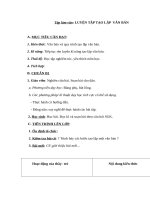 Giáo án Ngữ văn 7 bài 4: Luyện tập tạo lập văn bản