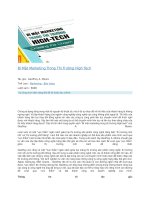 Bí mật marketing trong thị trường high tech