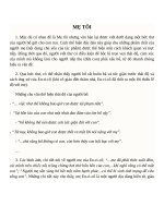 Giáo án Ngữ văn 7 bài 1: Mẹ tôi