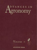 (Advances in agronomy 77) donald l  sparks (eds ) advances in agronomy elsevier, academic press (2002) 