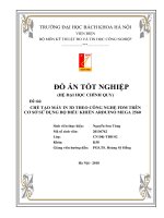 Đồ án tốt nghiệp CHẾ TẠO MÁY IN 3D THEO CÔNG NGHỆ FDM TRÊN CƠ SỞ SỬ DỤNG BỘ ĐIỀU KHIỂN ARDUINO MEGA 2560