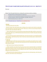 Phân tích ngôn từ nghệ thuật trong bài thơ đàn ghi ta của lor ca