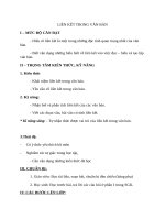 Giáo án Ngữ văn 7 bài 1: Liên kết trong văn bản