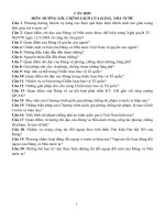 5  đề CƯƠNG CHUẨN ĐƯỜNG lối CHÍNH SÁCH của ĐẢNG và NHÀ nước  (1)