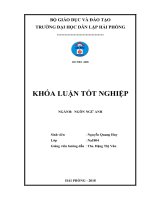 A study on specialized terminology translation of maritime logistics