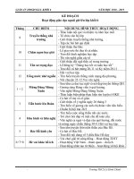 Giáo án hoạt động NGLL 6