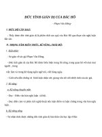 Giáo án Ngữ văn 7 bài 23: Đức tính giản dị của Bác Hồ