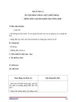 Giáo án Ngữ văn 7 bài 32: Ôn tập Tiếng Việt