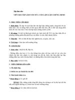 Giáo án Ngữ văn 7 bài 22: Luyện tập lập luận chứng minh