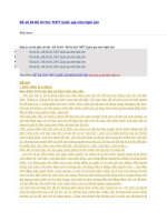 Đề số 64 đề thi thử THPT quốc gia môn ngữ văn