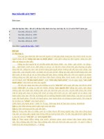 Đọc hiểu đề số 9 THPT