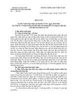 BÁOCÁO SƠ KẾT 5 NĂM THỰC HIỆN CHỈ THỊ 40