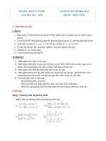 Đề cương ôn tập HK2 toán 9 năm 2017 – 2018 trường THCS cát linh – hà nội