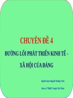 Bai 4  DANG VIEN MOI  DUONG LOI PHAT TRIEN KTXH CUA DANG