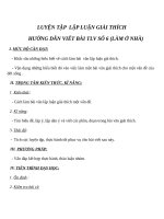 Giáo án Ngữ văn 7 bài 26: Luyện tập lập luận giải thích