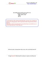 Hệ thống bài tập ôn tập cuối tuần cơ bản và nâng cao môn tiếng việt học kỳ 2 lớp 5 