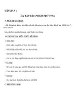 Giáo án Ngữ văn 7 bài 16: Ôn tập tác phẩm trữ tình