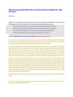 Phân tích truyện ngắn những đứa con trong gia đình của nguyễn thi