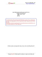 Hệ thống bài tập ôn tập cuối tuần cơ bản và nâng cao môn tiếng việt học kỳ 2 lớp 1 