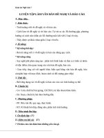 Giáo án Ngữ văn 7 bài 31: Luyện tập làm văn bản đề nghị và báo cáo