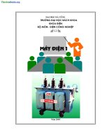 GIÁO TRÌNH MÁY ĐIỆN 1