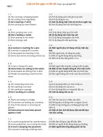 Giải đề tháng 1 chi tiết 