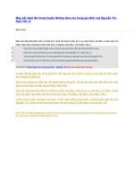 Màu sắc nam bộ trong truyện những đứa con trong gia đình của nguyễn thi