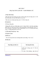 Giáo án Ngữ văn 7 bài 25: Dùng cụm chủ  vị để mở rộng câu