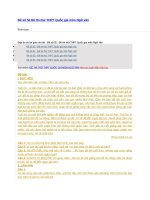 Đề số 52 đề thi thử THPT quốc gia môn ngữ văn