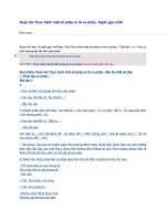 Soạn bài thực hành một số phép tu từ cú pháp