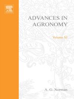 Advances in agronomy volume 11 