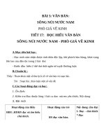 Giáo án Ngữ văn 7 bài 1: Mẹ tôi