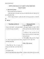 Giáo án Ngữ văn 7 bài 27: Những trò lố hay là Varen và Phan Bội Châu