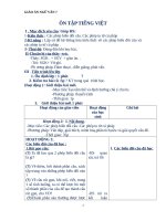 Giáo án Ngữ văn 7 bài 32: Ôn tập Tiếng Việt