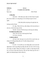 Giáo án Ngữ văn 7 bài 24: Ý nghĩa văn chương